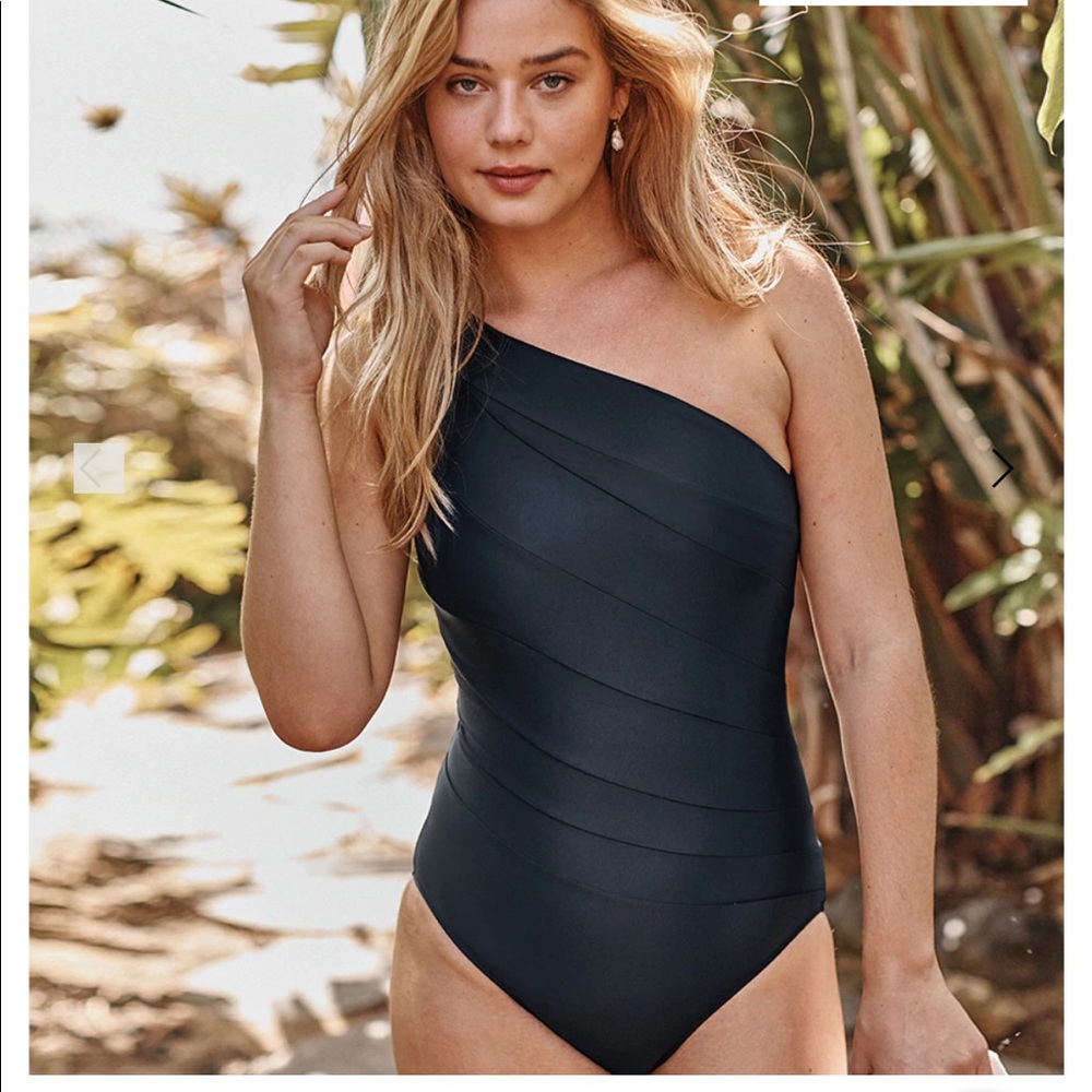 Summersalt The Sidestroke, Black, Size 14
